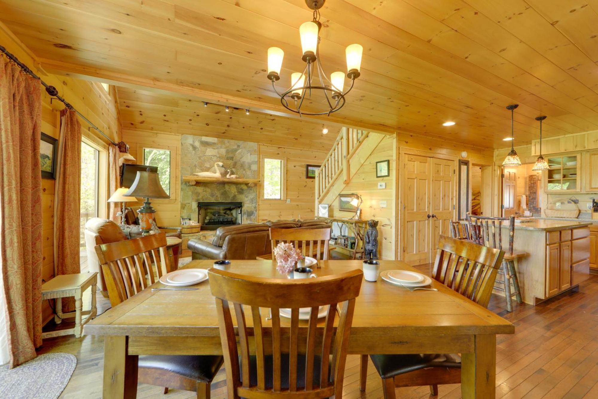 Bryson City Cabin With Hot Tub And Mountain Views! Εξωτερικό φωτογραφία